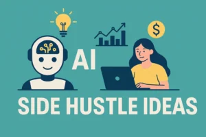 AI side hustle ideas featured image